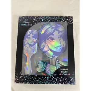 Disney Princess "Just You Wish" Jasmine Mirror Brush Hand wrap Gift NEW
